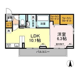 緑風の物件間取画像